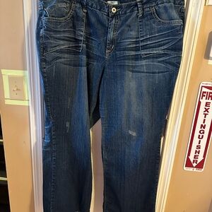 Cato Women's Relaxed Blue Jeans